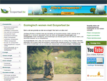 Tablet Screenshot of ecoportaal.be